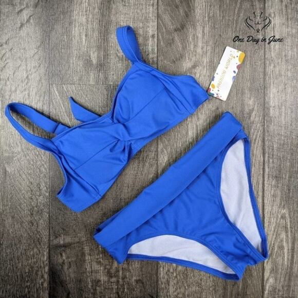 Charmleaks Twist Front Bikini Size S - Picture 1 of 2